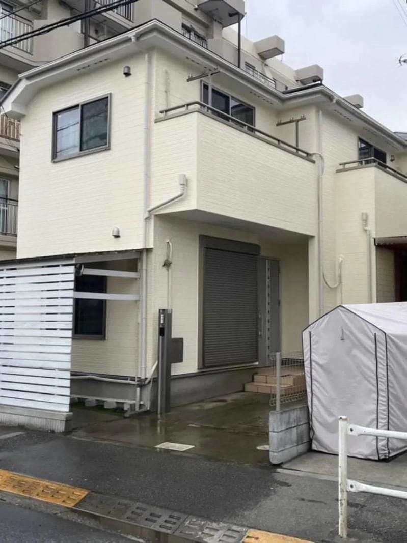 小平市ペイントプラスの施工事例:外壁塗装後の外観