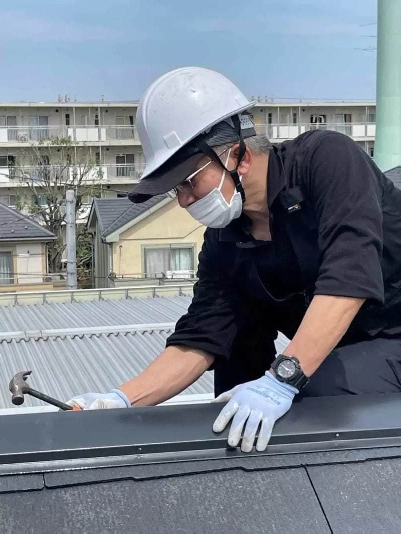 小平市ペイントプラスの小平市I様 施工例:クラック補修