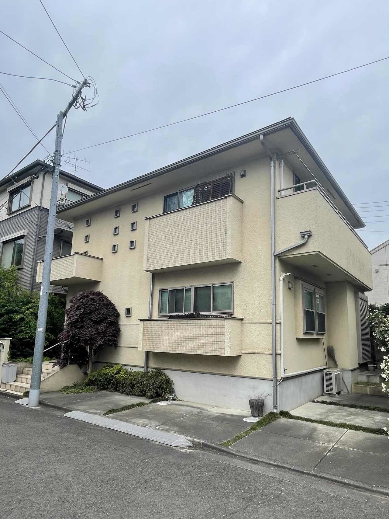 小平市ペイントプラス施工事例:小平市S様 塗装前の外観