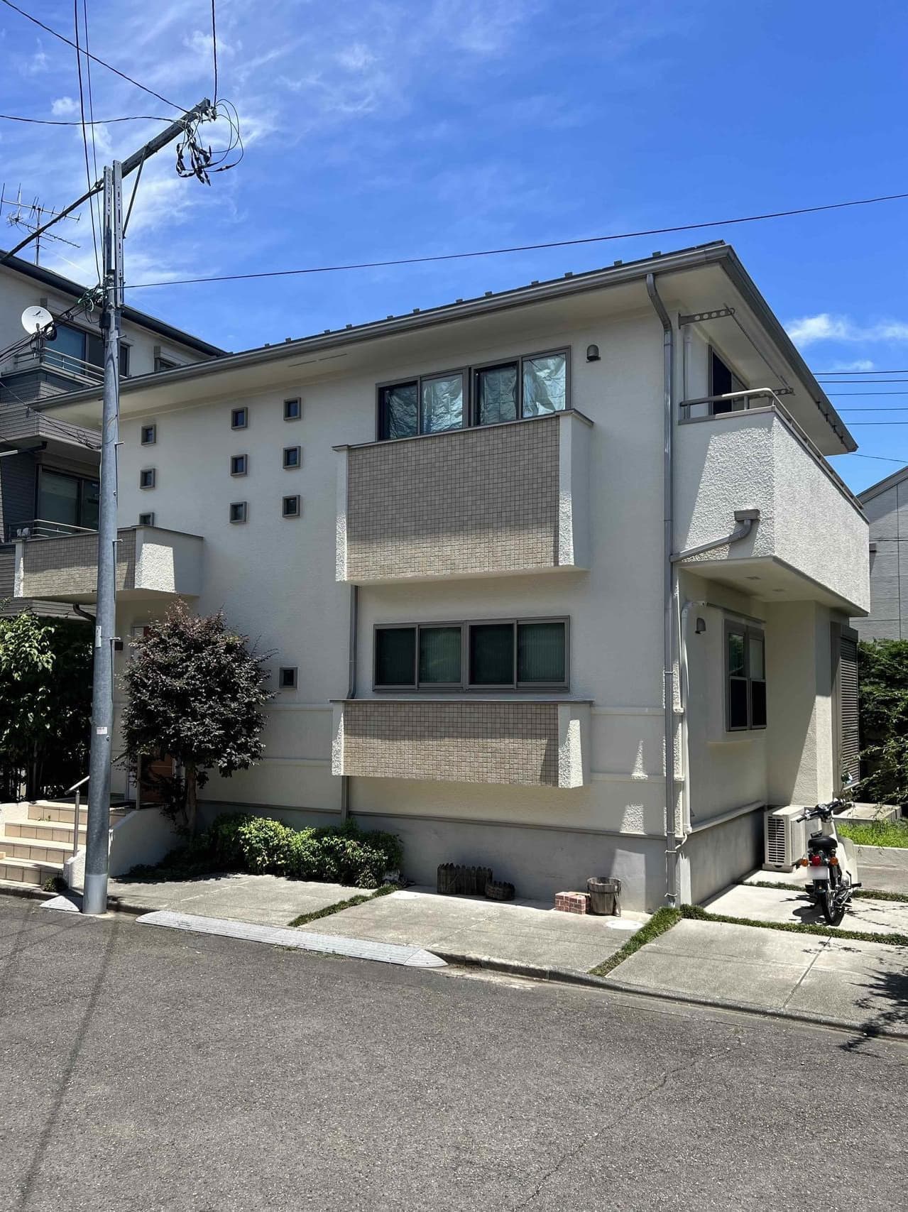 小平市ペイントプラス施工事例:小平市K様 塗装後の外観