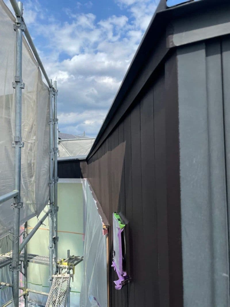 屋根外壁塗装 下塗り