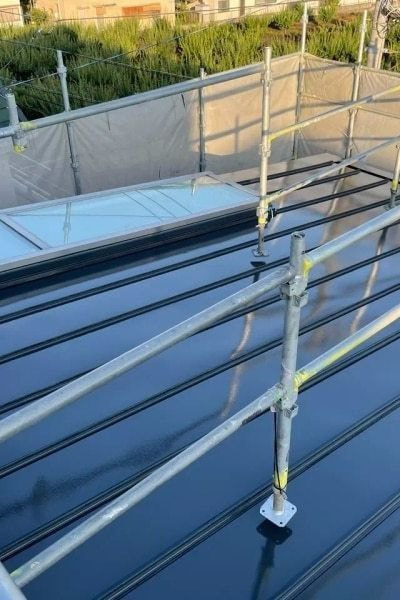 屋根塗装 スーパーガルバニウム施工後