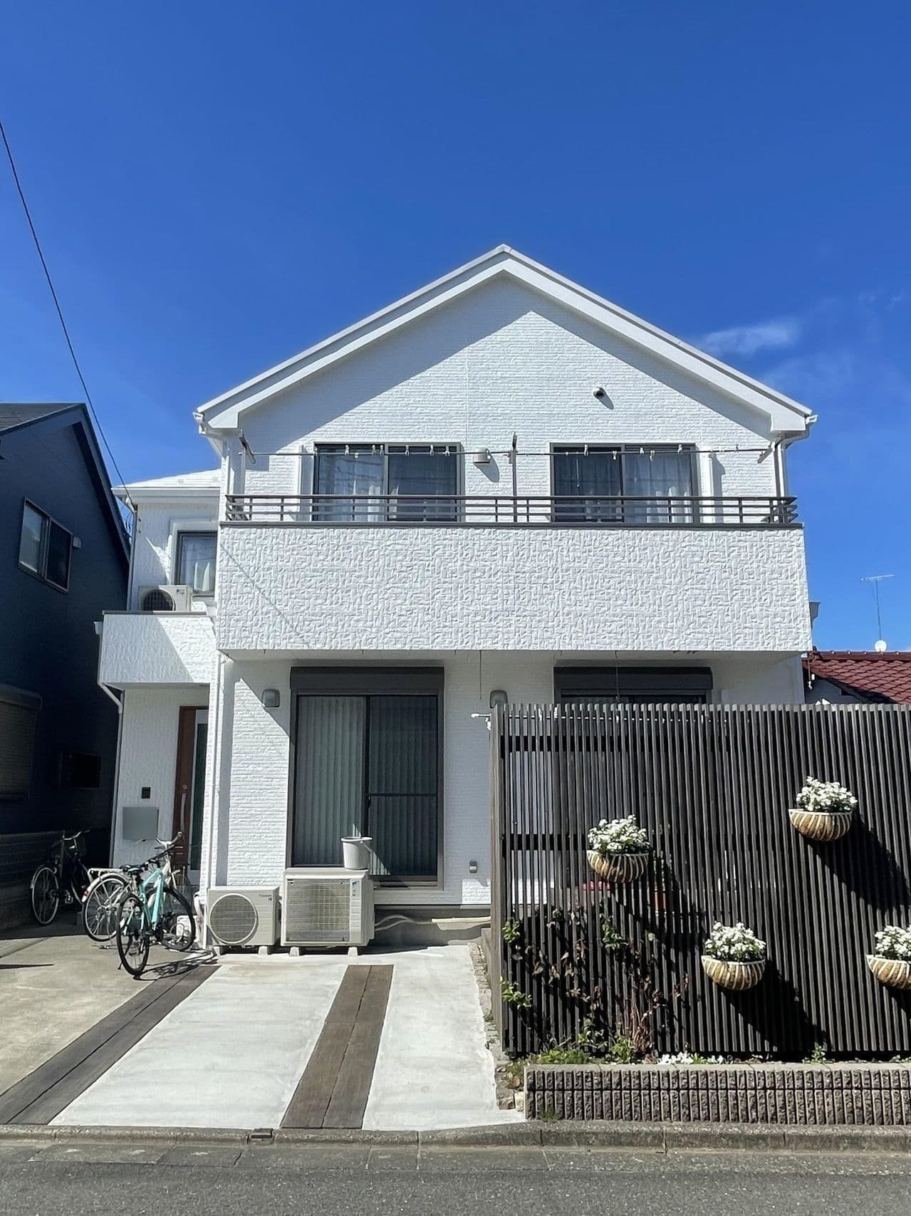 小平市ペイントプラス施工事例:小平市K様 塗装後の外観
