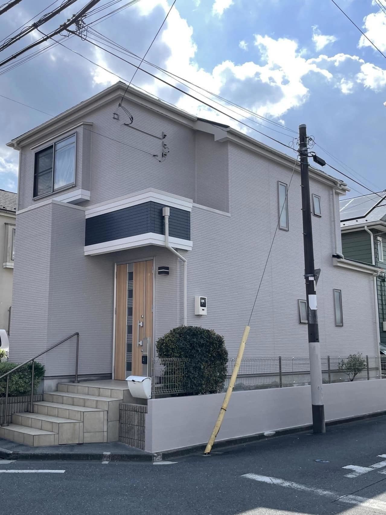 小平市ペイントプラス施工事例:小平市S様 塗装後の外観