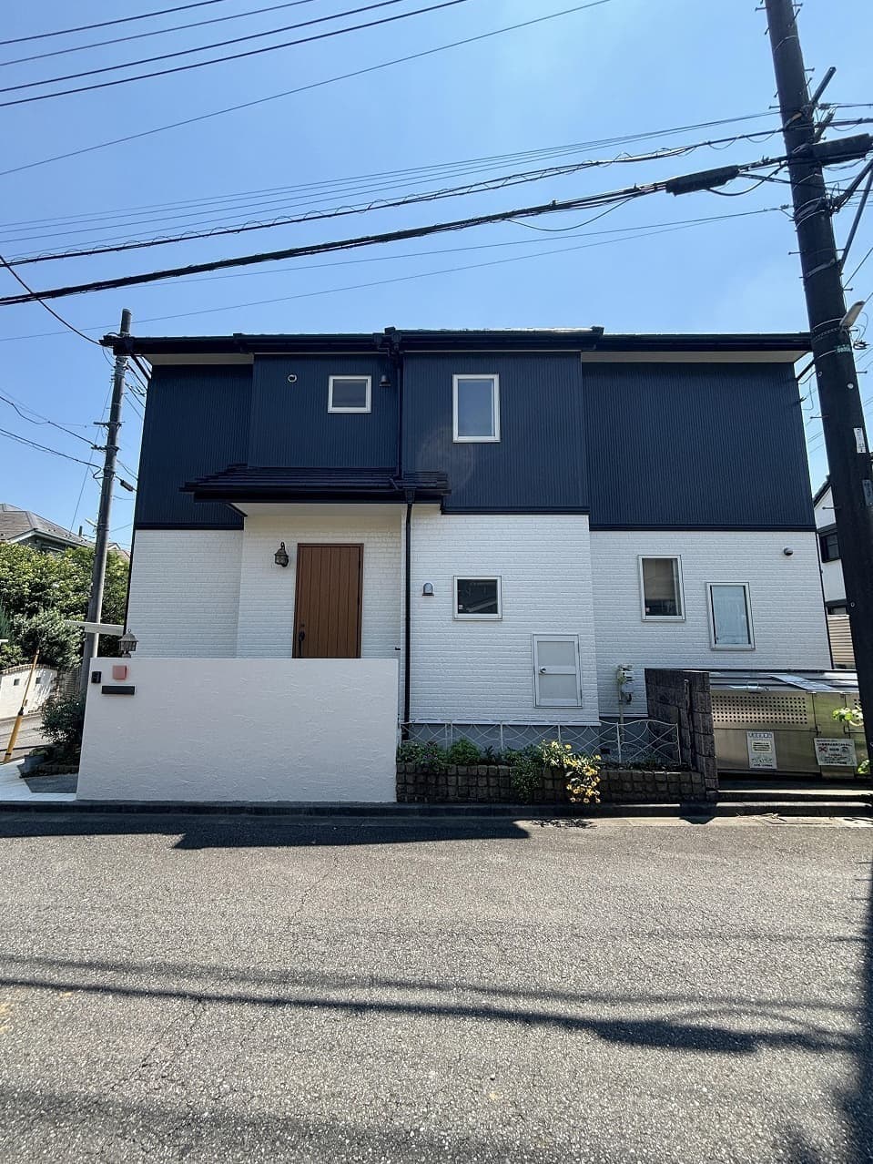 外壁塗装 屋根工事 塗装後の外観