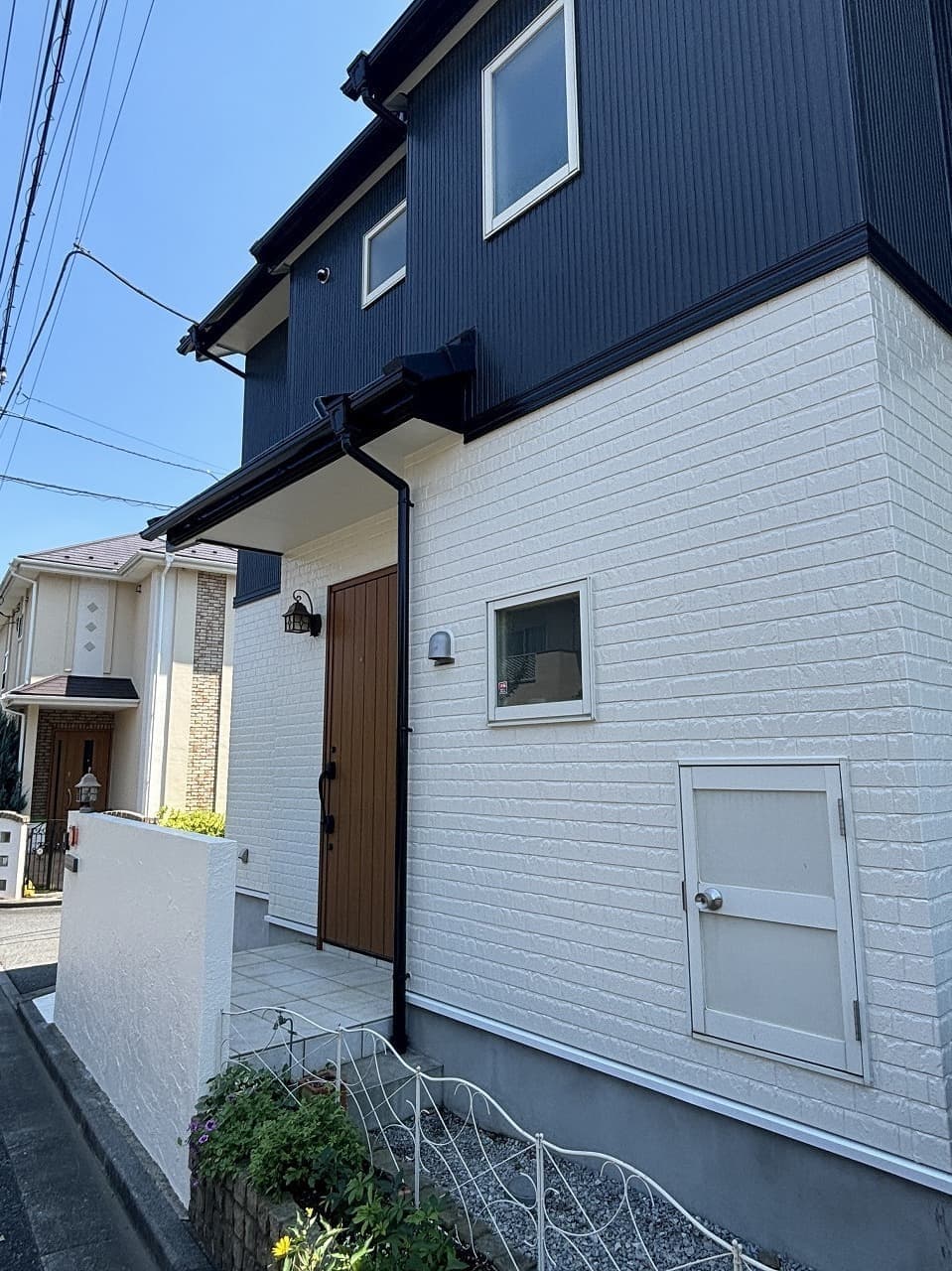 屋根工事 カバー工法が完了した屋根