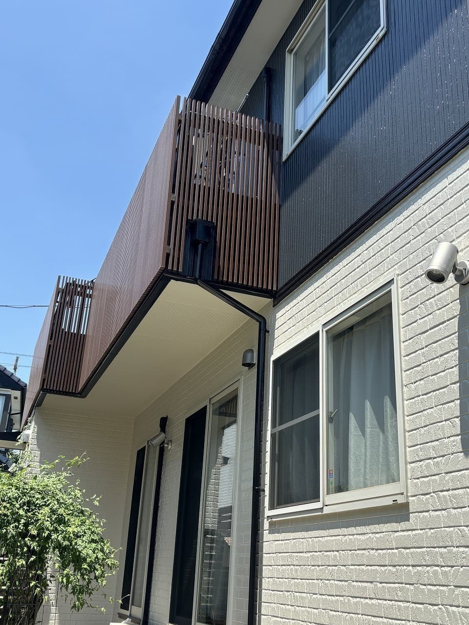 外壁塗装 屋根工事 塗装後の外観