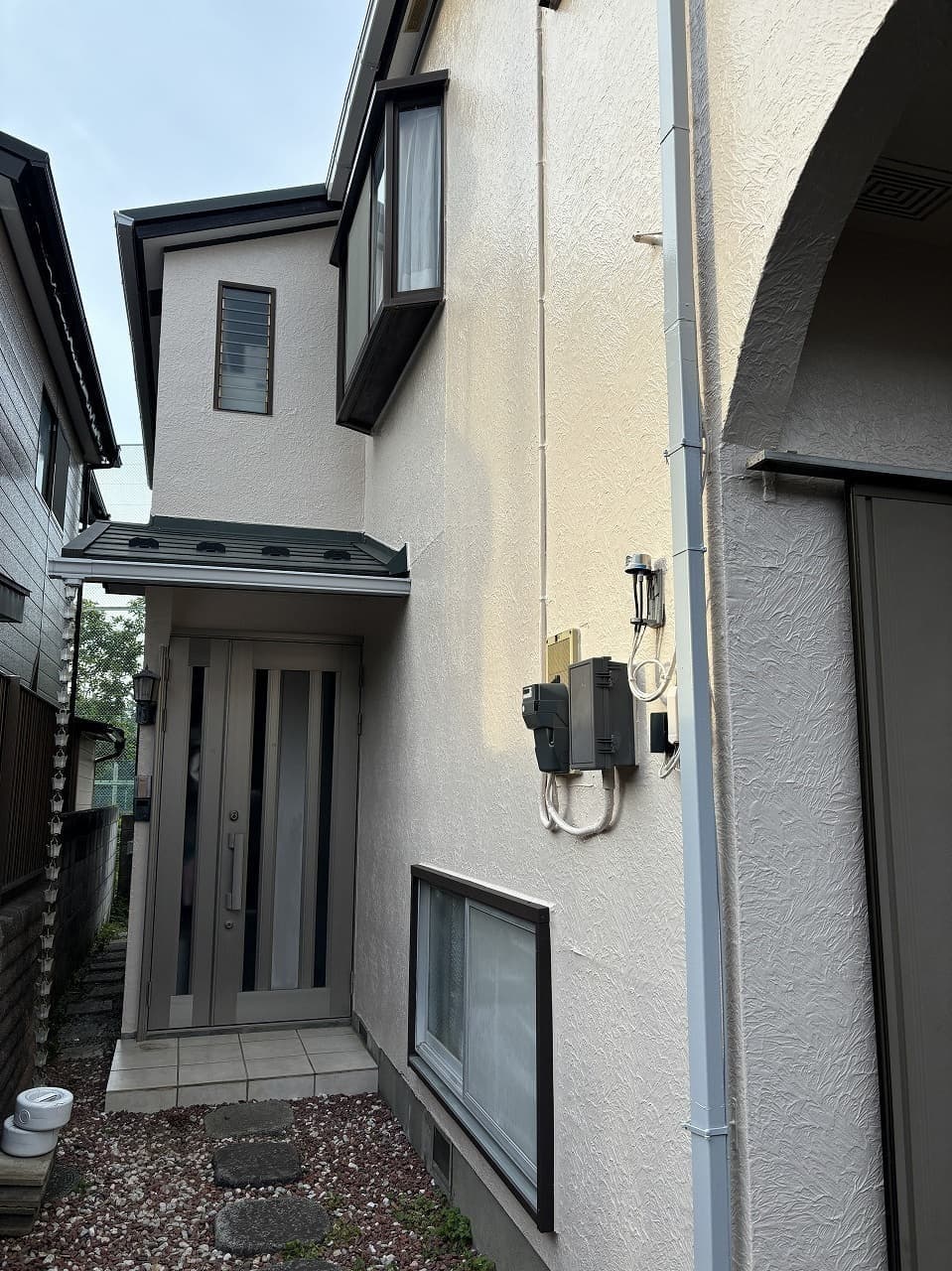 屋根工事 カバー工法が完了した屋根