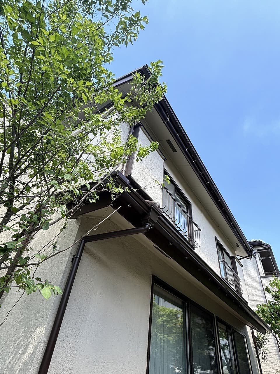 外壁塗装 塗装後の外観