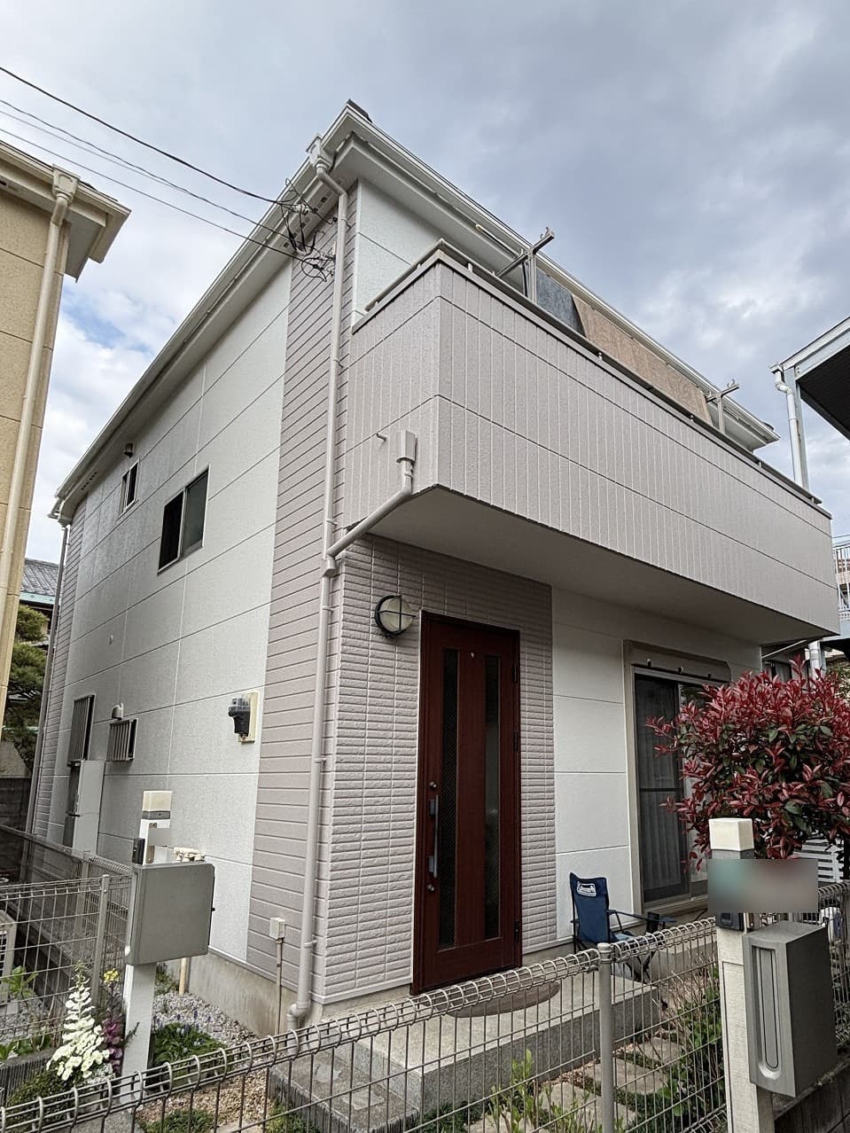 外壁塗装 屋根工事 塗装後の外観