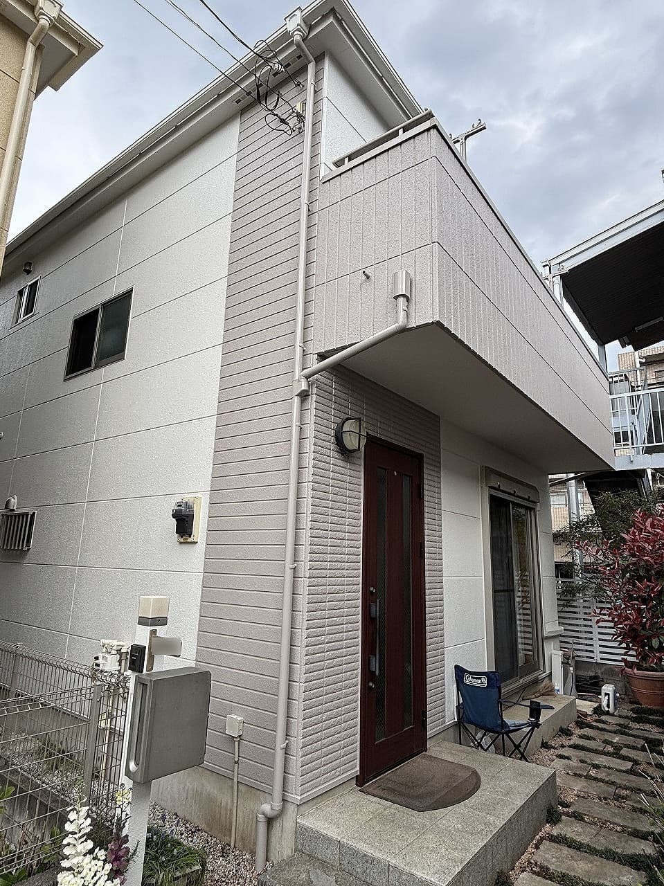 屋根工事 カバー工法が完了した屋根