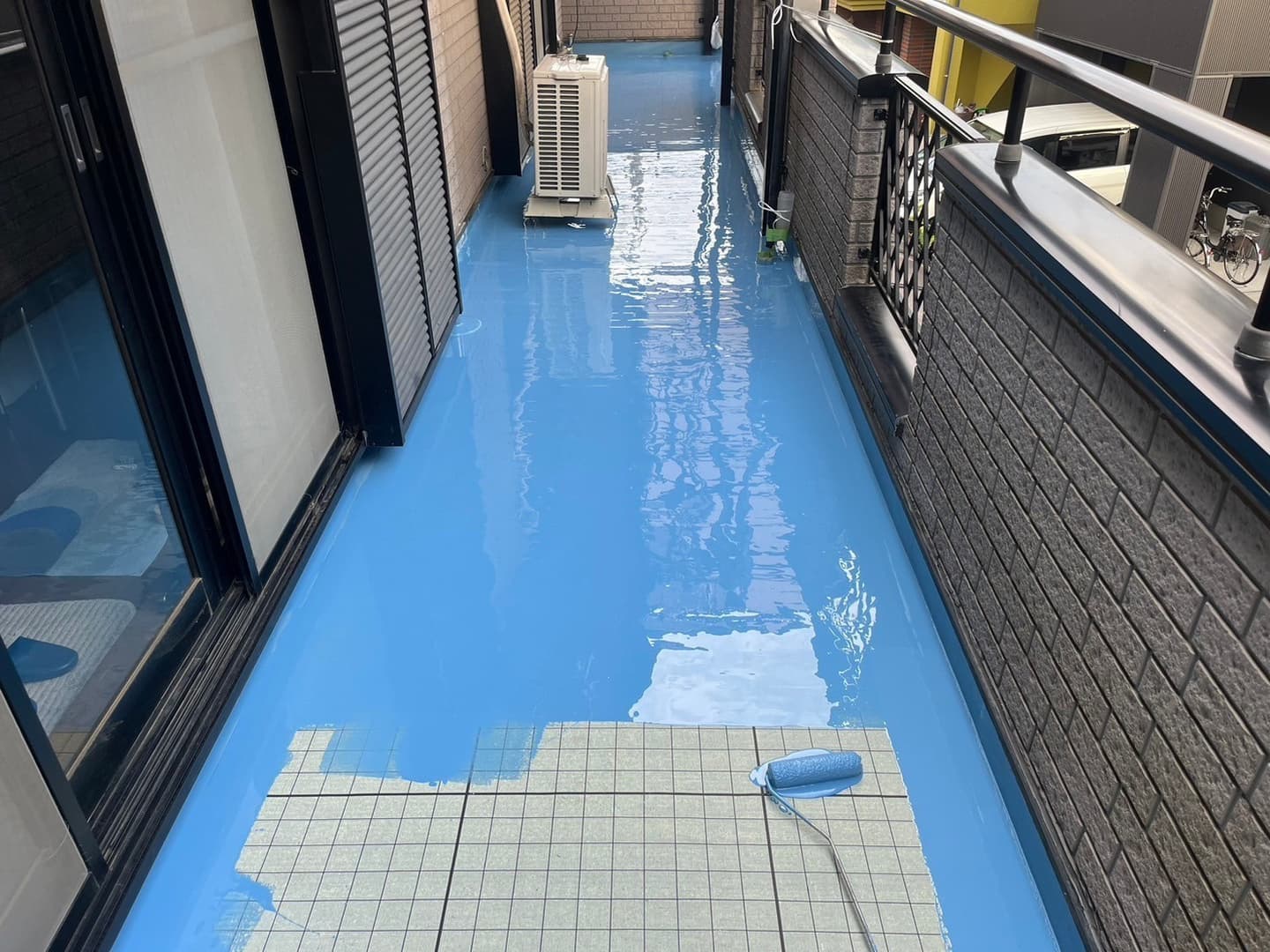 防水工事 高圧洗浄