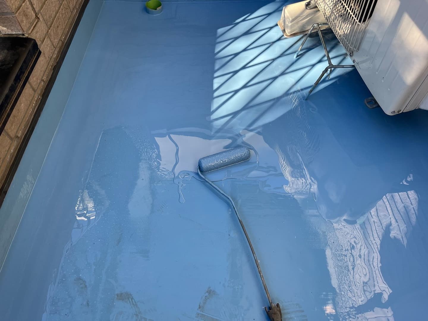 防水工事 高圧洗浄