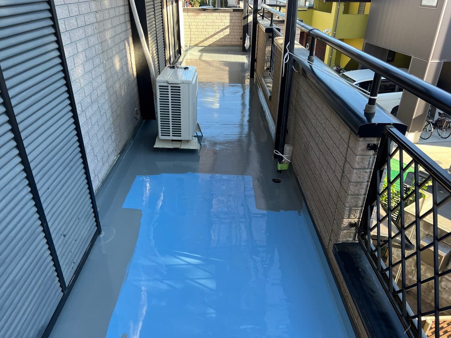 防水工事 高圧洗浄