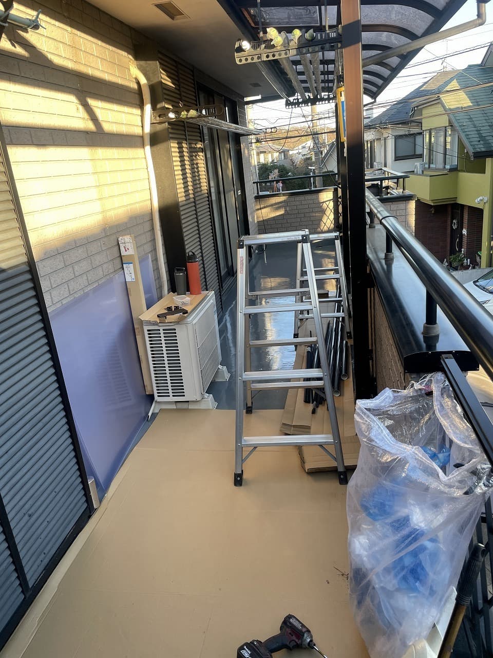 防水工事 高圧洗浄