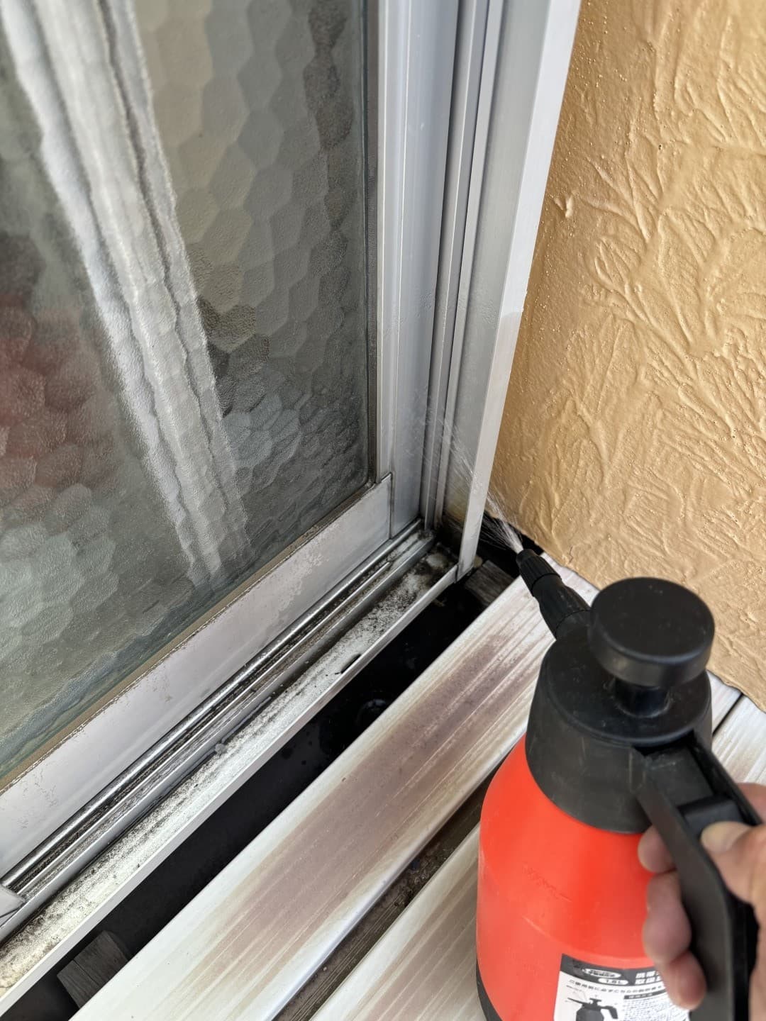 外壁塗装 足場組立